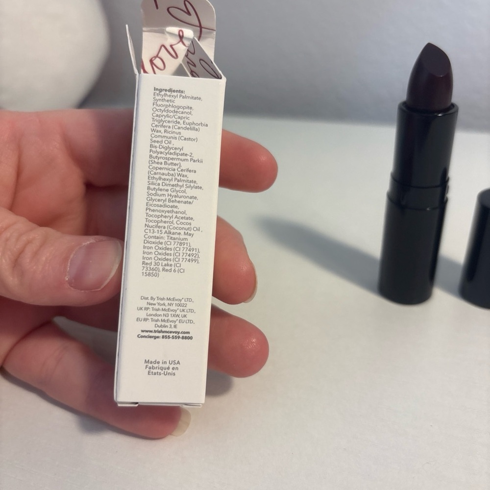 Trish McEvoy Sheer Lip Colour in Mulberry 3.5g FULL SIZE - Picture 4 of 7